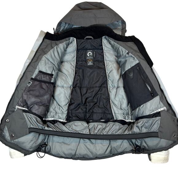 BRP Ski-Doo Team Snowmobile Jacket Women's S Hood Winter Recreation Insulated - Picture 3 of 16